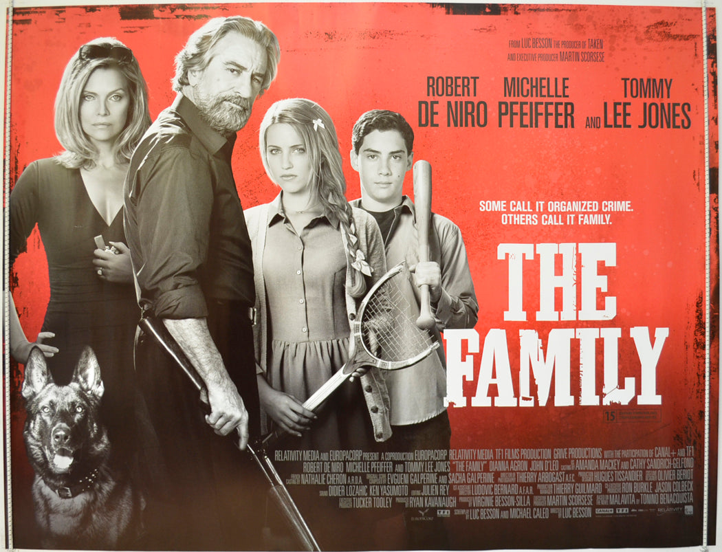 The Family  Original British Quad Poster - Film Poster - Movie Poster 