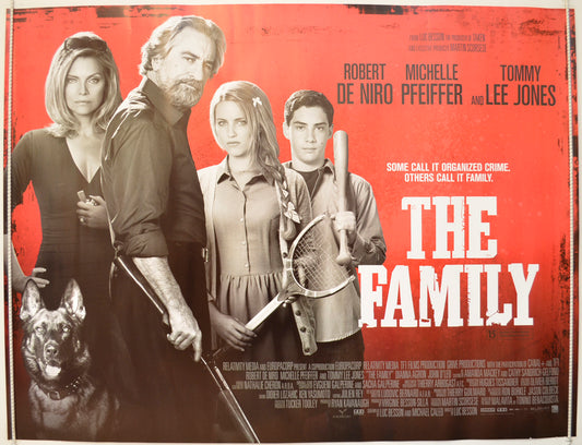 The Family  Original British Quad Poster - Film Poster - Movie Poster 