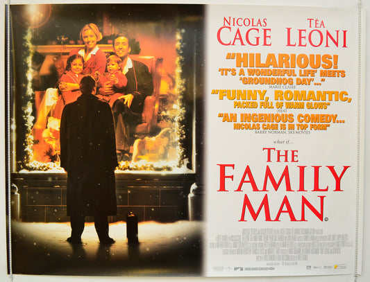 The Family Man Original Quad Poster - Film Poster - Movie Poster  