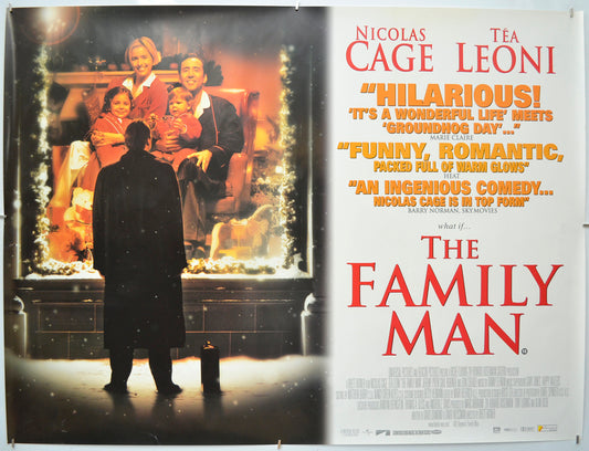 The Family Man - Original Quad Poster - Film Poster - Movie Poster