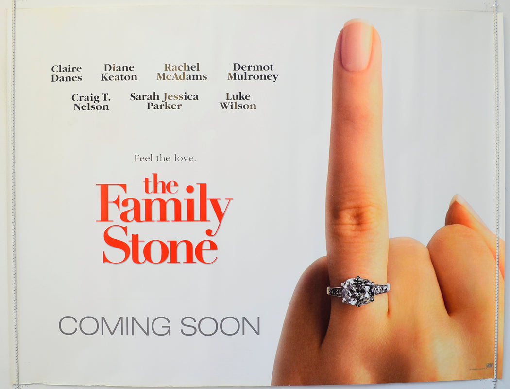 The Family Stone  Original British Quad Poster - Film Poster - Movie Poster 