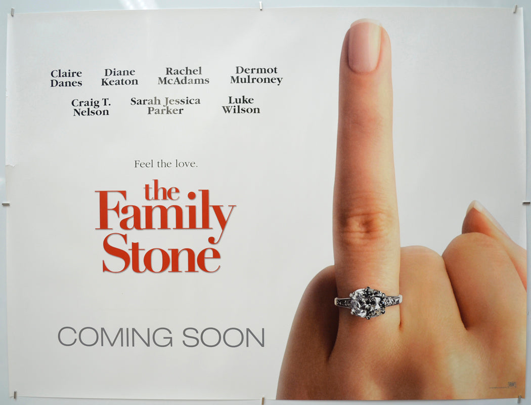 The Family Stone (Teaser / Advance Version) Original Quad Poster - Film Poster - Movie Poster