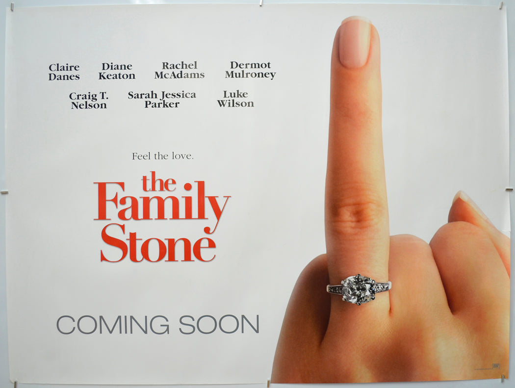 The Family Stone (Teaser / Advance Version) Original Quad Poster - Film Poster - Movie Poster