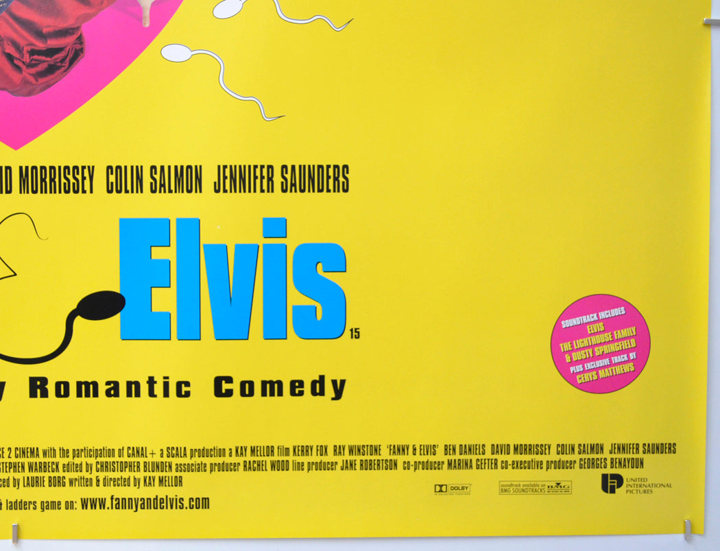 FANNY AND ELVIS (Bottom Right) Cinema Quad Movie Poster 