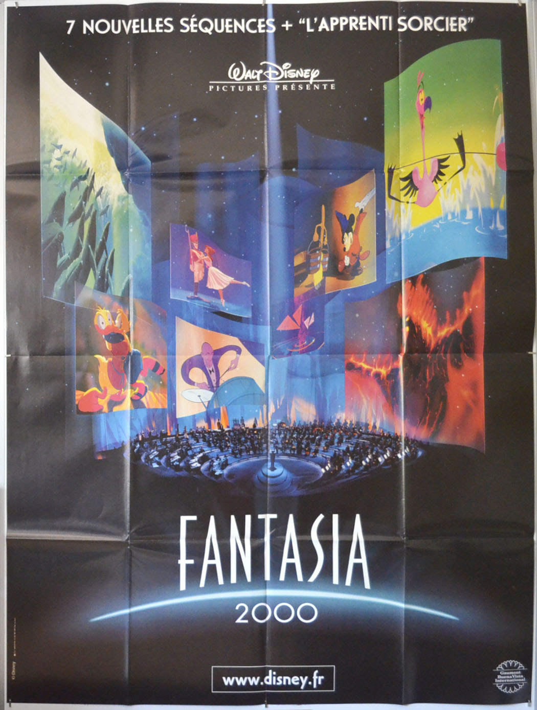 Fantasia 2000 Original French Grande Poster - Film Poster - Movie Poster