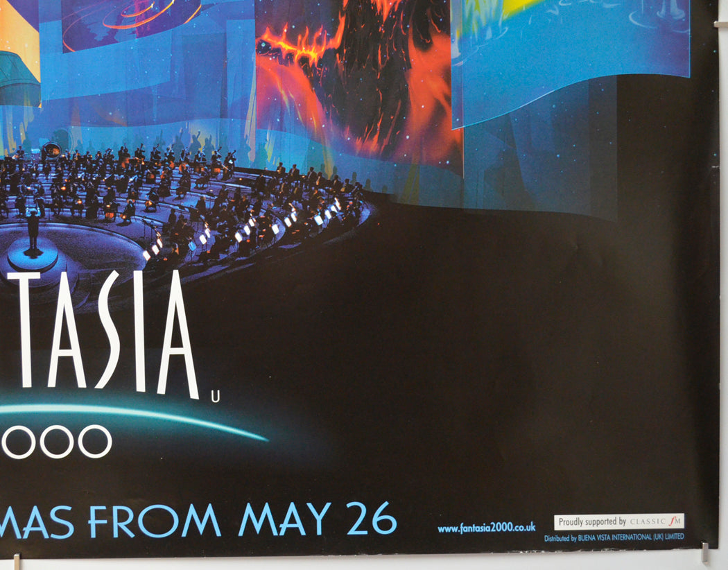 FANTASIA 2000 (Bottom Right) Cinema Quad Movie Poster 