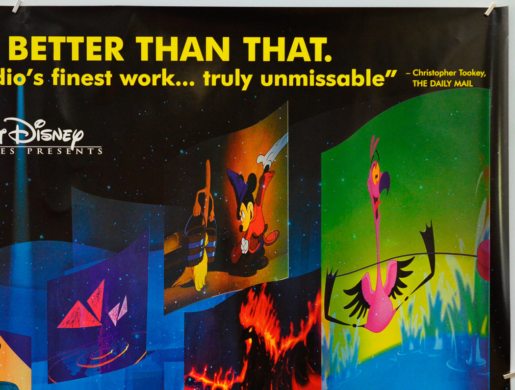 Fantasia 2000 (Top Right) Cinema Quad Movie Poster 