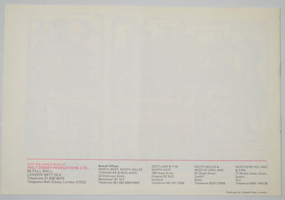 FANTASIA Cinema Exhibitors Campaign Press Book - BACK 