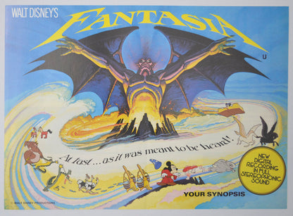 Fantasia Original Cinema Exhibitors Synopsis / Credits Booklet (UK)