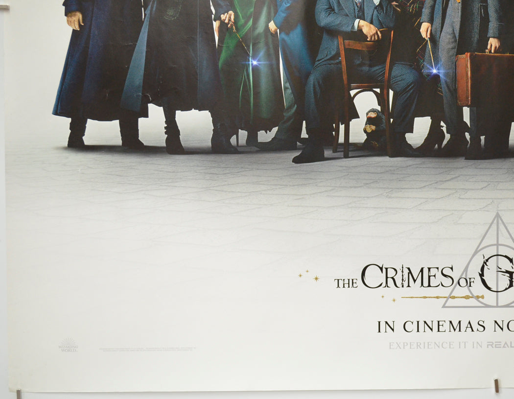 FANTASTIC BEASTS: THE CRIMES OF GRINDELWALD (Bottom Left) Cinema Quad Movie Poster 