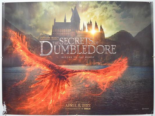 Fantastic Beasts: The Secrets Of Dumbledore (Teaser / Advance Version) Original Quad Poster - Film Poster - Movie Poster