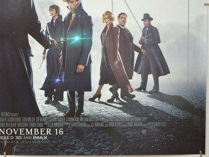 Fantastic Beasts: The Crimes Of Grindelwald (Bottom Right) Cinema Quad Movie Poster 