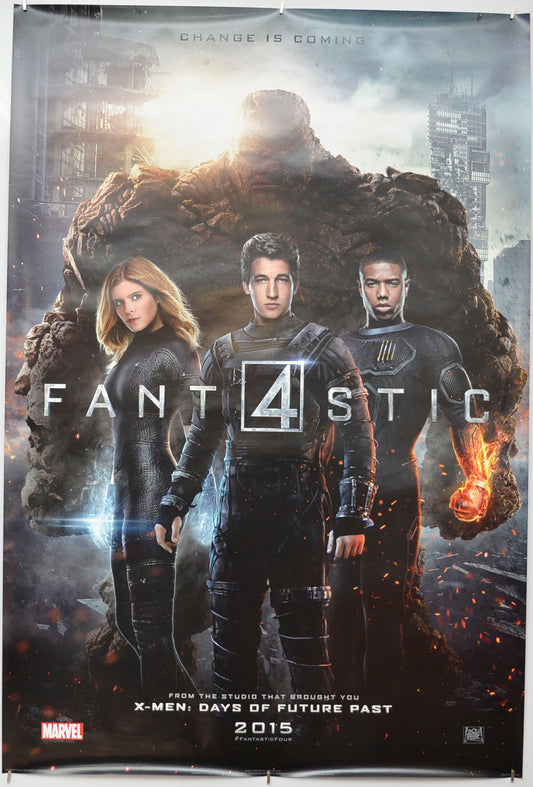 Fantastic Four Original One Sheet Poster - Film Poster - Movie Poster