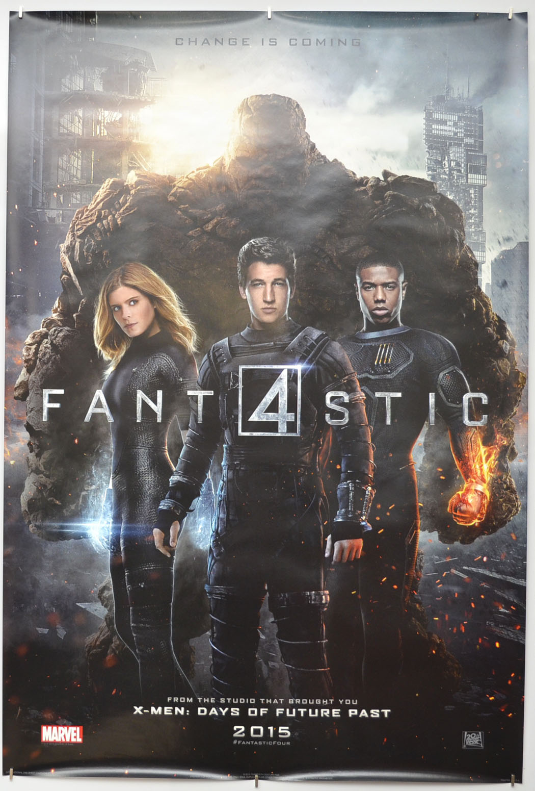 Fantastic Four Original One Sheet Poster - Film Poster - Movie Poster