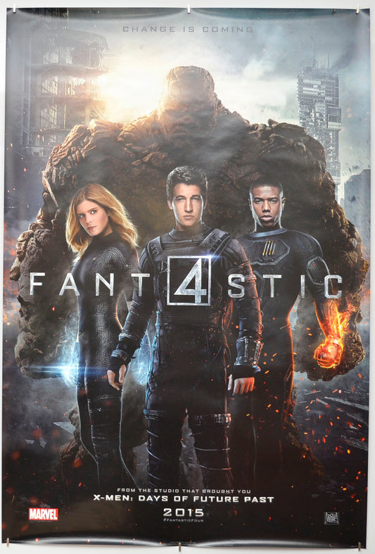 Fantastic Four Original One Sheet Poster - Film Poster - Movie Poster