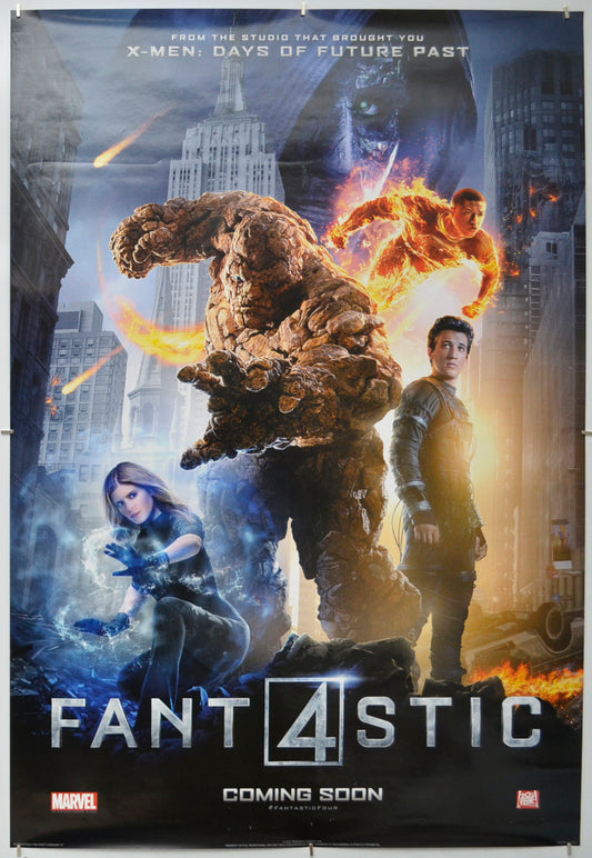 Fantastic Four Original One Sheet Poster - Film Poster - Movie Poster