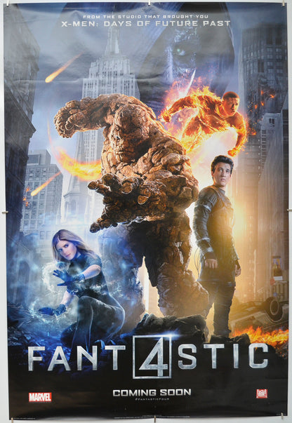 Fantastic Four Original One Sheet Poster - Film Poster - Movie Poster