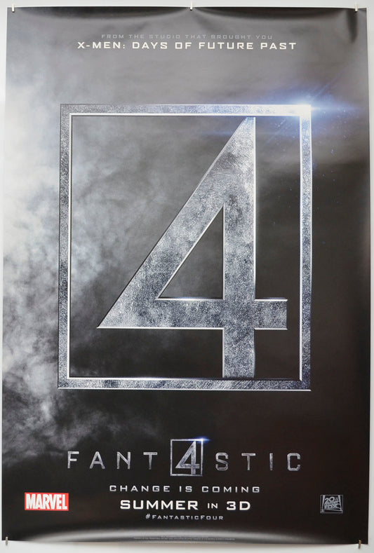 Fantastic Four (Teaser / Advance Logo Version) Original One Sheet Poster - Film Poster - Movie Poster