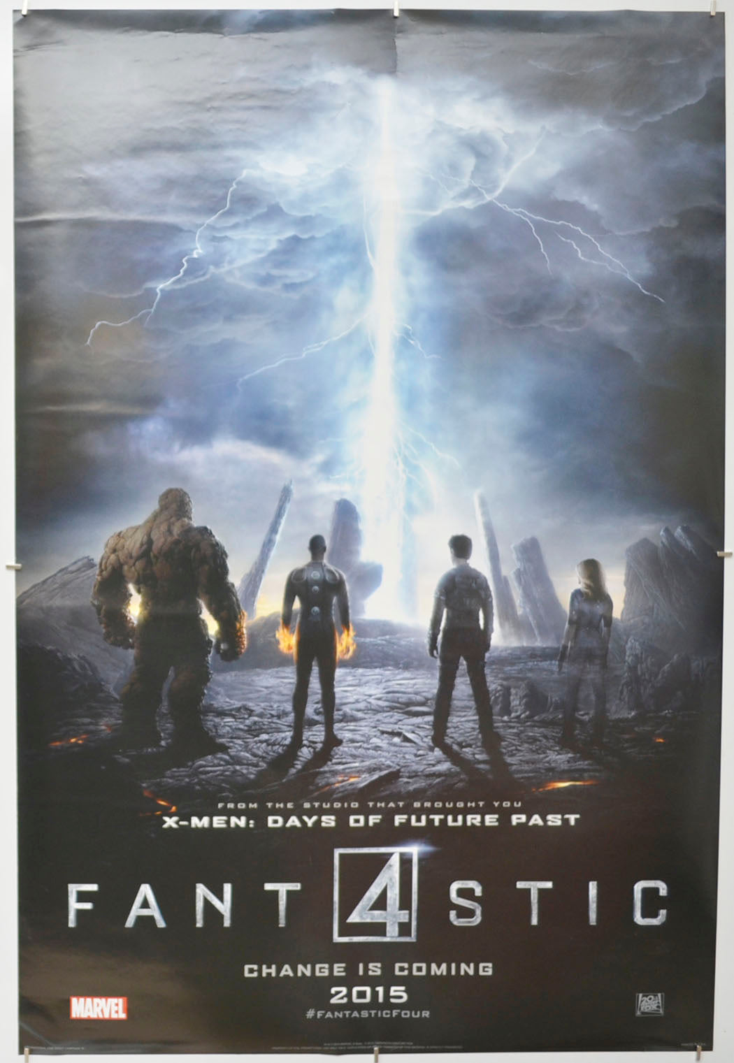 Fantastic Four (Teaser / Advance Version) Original One Sheet Poster - Film Poster - Movie Poster