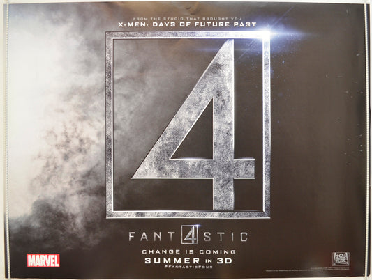 Fantastic Four  (Logo Version)  Original Quad Poster - Film Poster - Movie Poster 