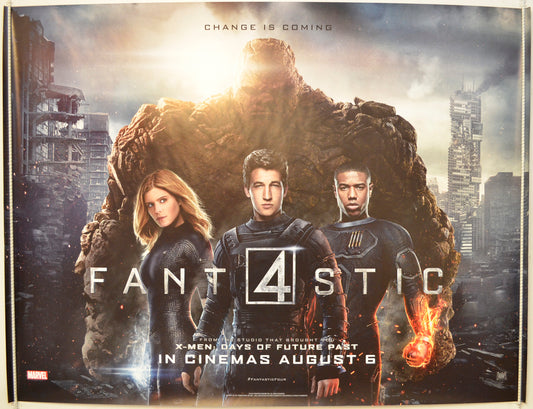 Fantastic Four  (Teaser / Advance Version)  Original Quad Poster - Film Poster - Movie Poster 