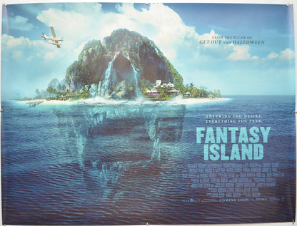 Fantasy Island - Original Quad Poster - Film Poster - Movie Poster