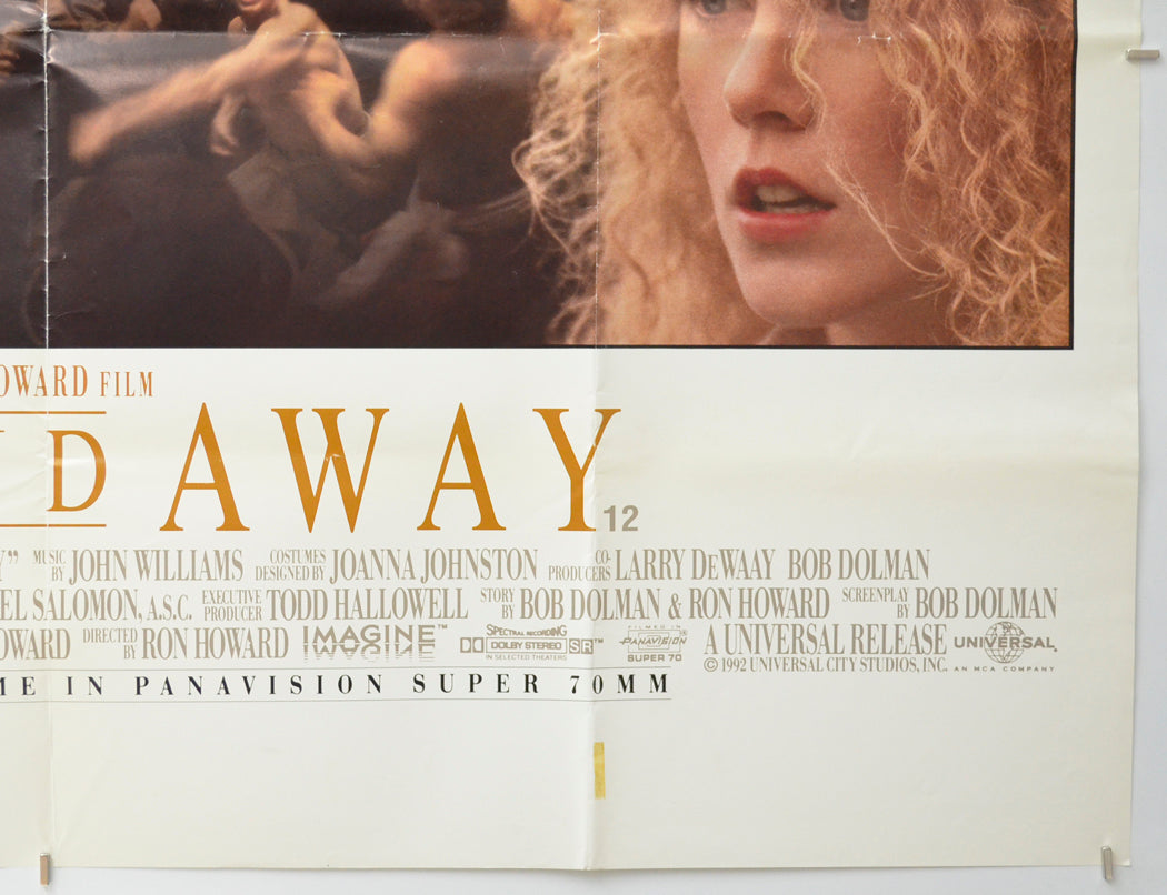 FAR AND AWAY (Bottom Right) Cinema Quad Movie Poster 