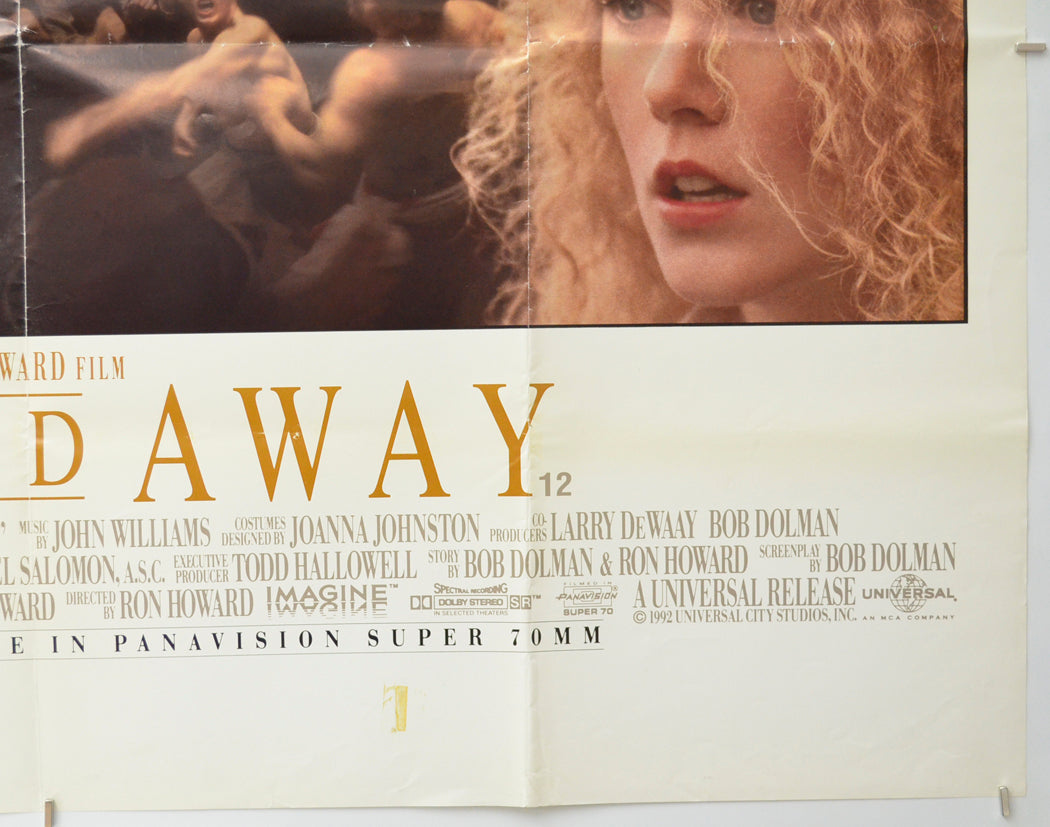 FAR AND AWAY (Bottom Right) Cinema Quad Movie Poster 