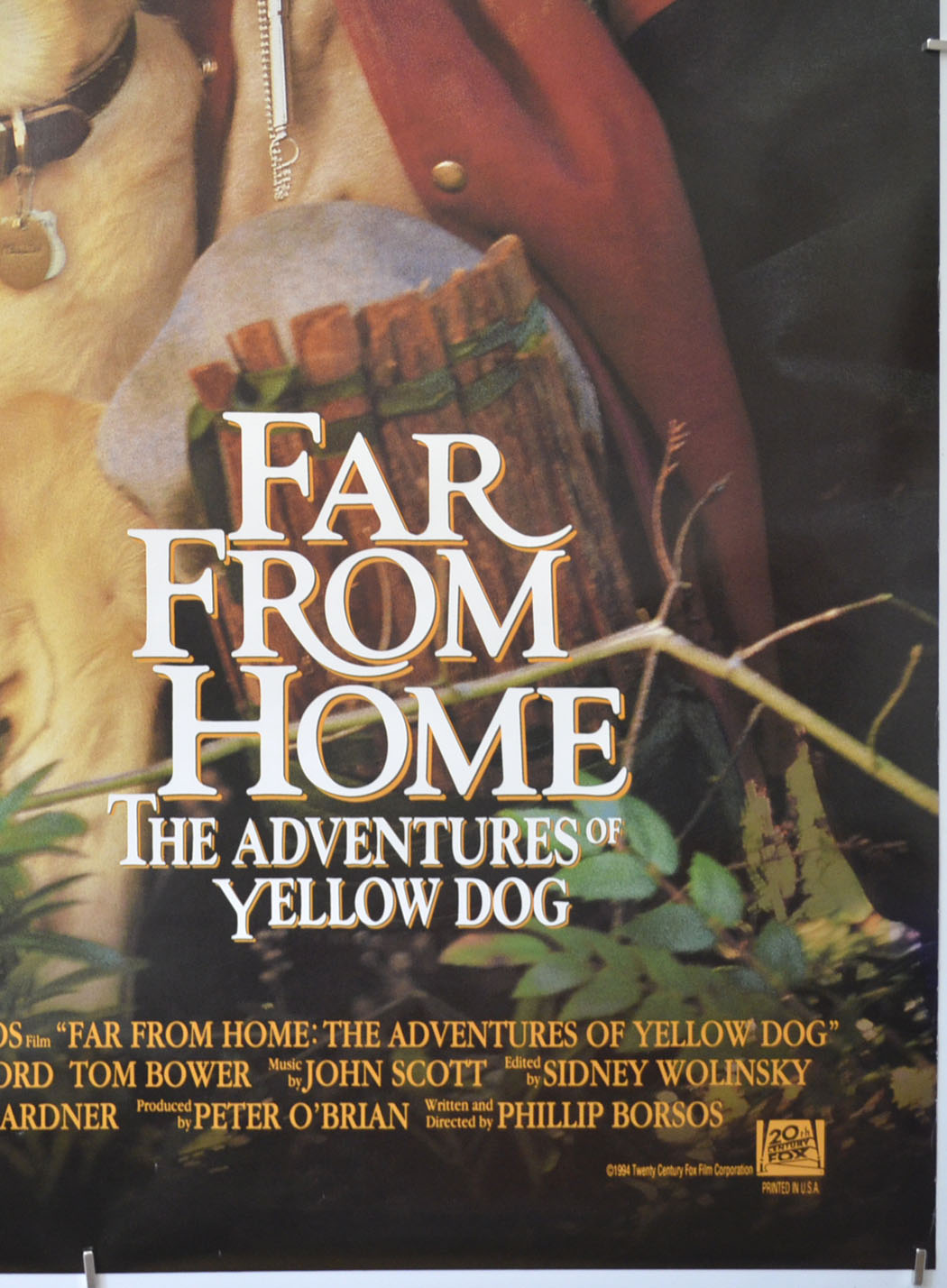 FAR FROM HOME - THE ADVENTURES OF YELLOW DOG (Bottom Right) Cinema One Sheet Movie Poster 