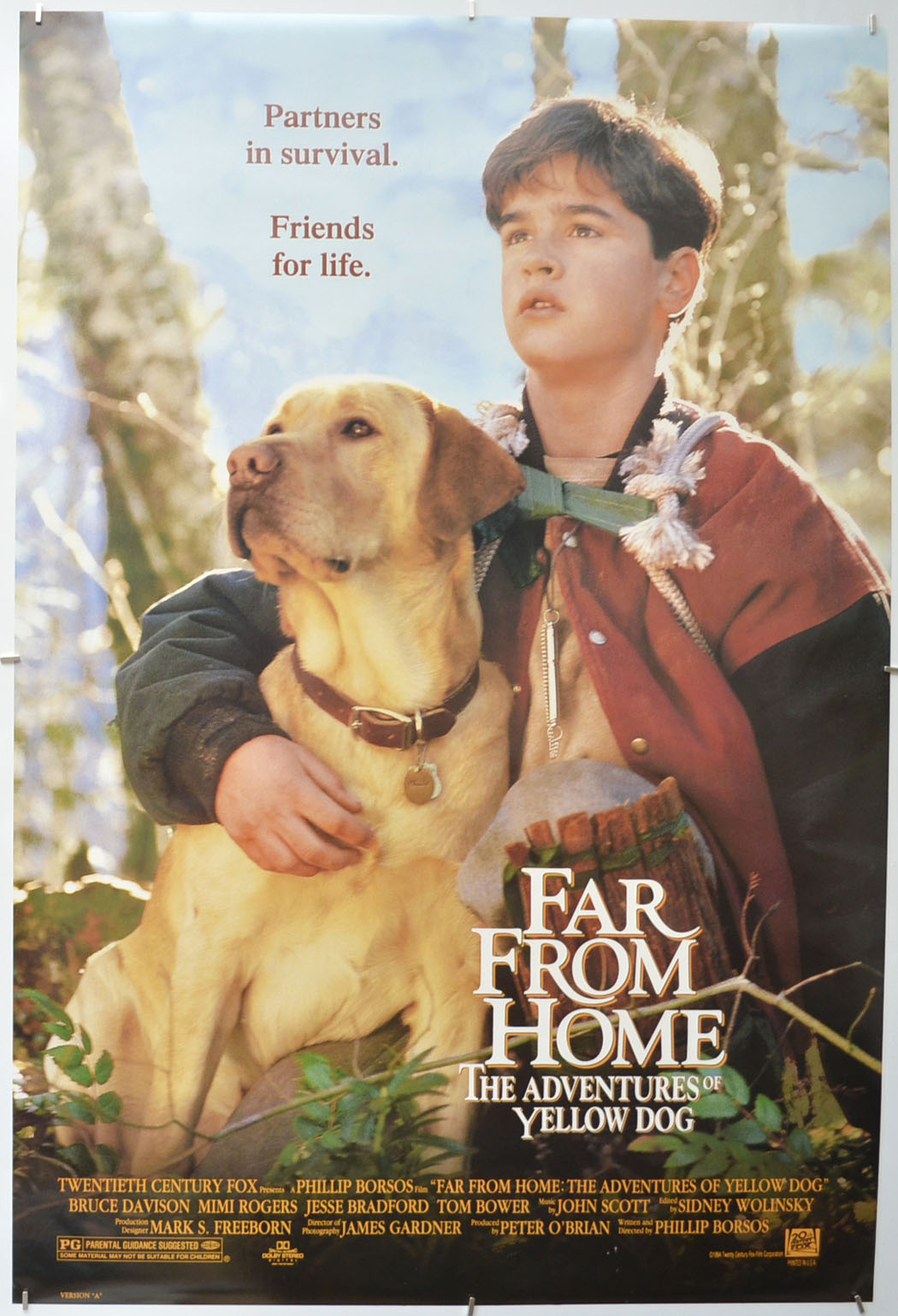 Far From Home - The Adventures Of Yellow Dog Original One Sheet Poster - Film Poster - Movie Poster