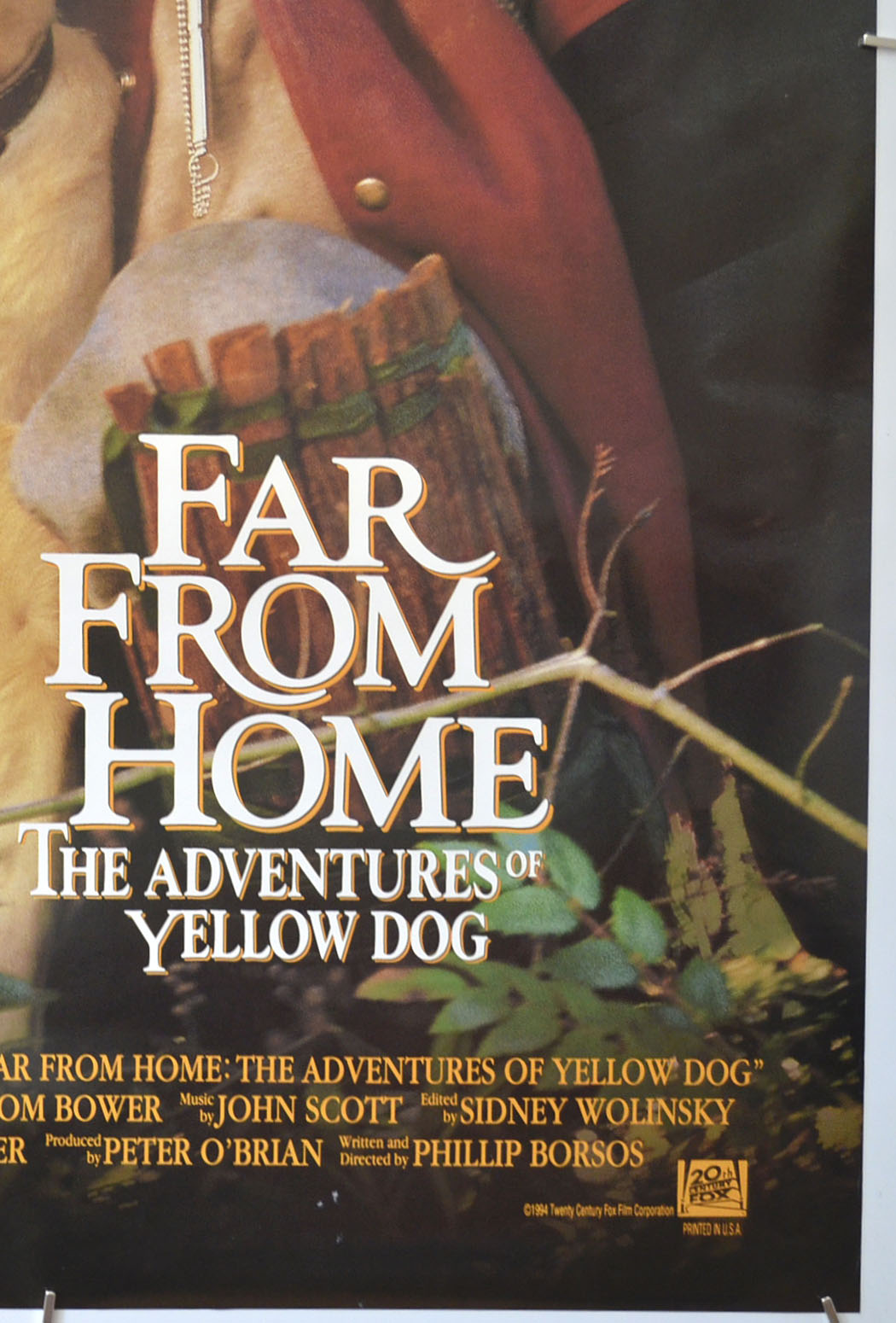 FAR FROM HOME - THE ADVENTURES OF YELLOW DOG (Bottom Right) Cinema One Sheet Movie Poster 