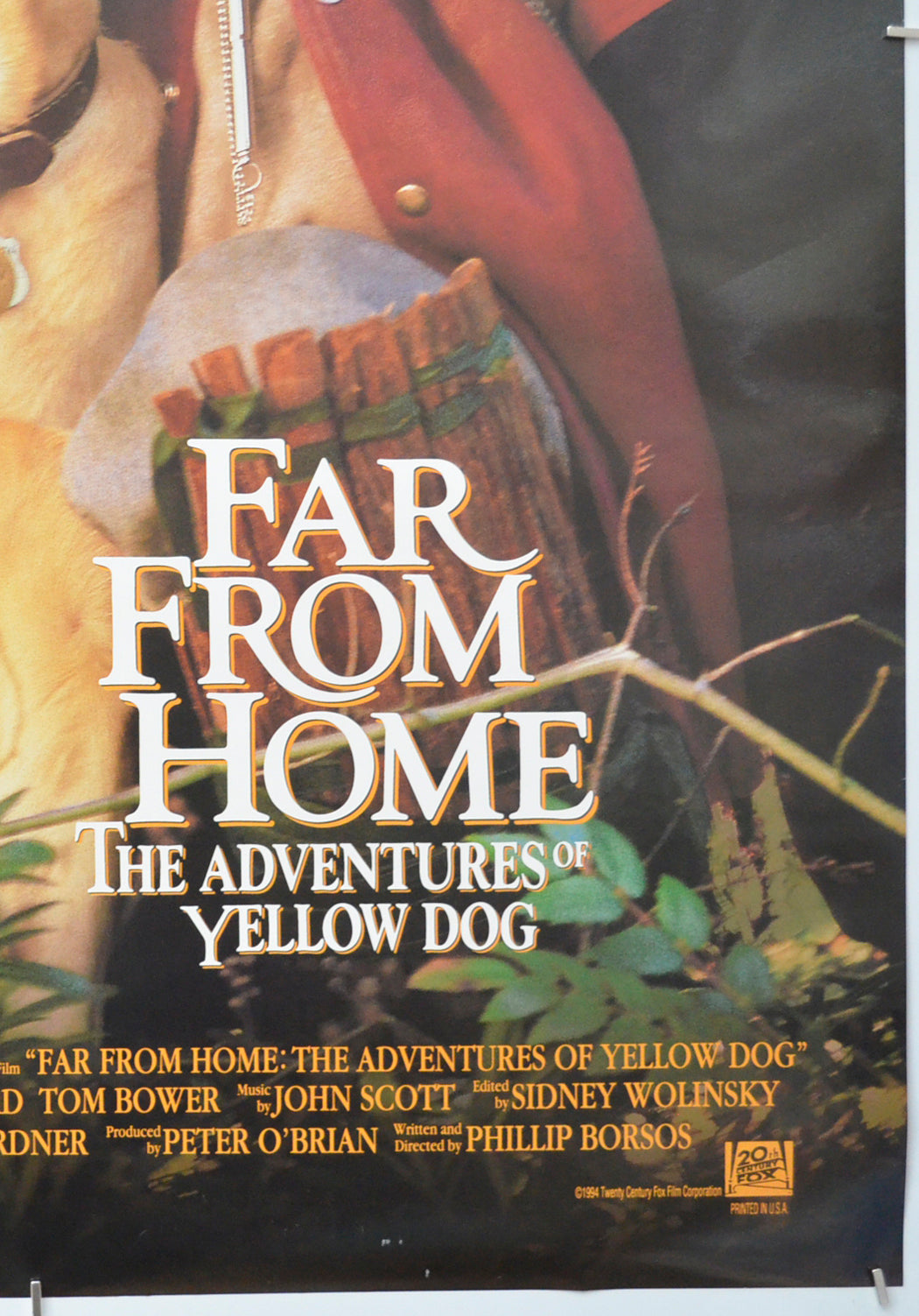 FAR FROM HOME - THE ADVENTURES OF YELLOW DOG (Bottom Right) Cinema One Sheet Movie Poster 