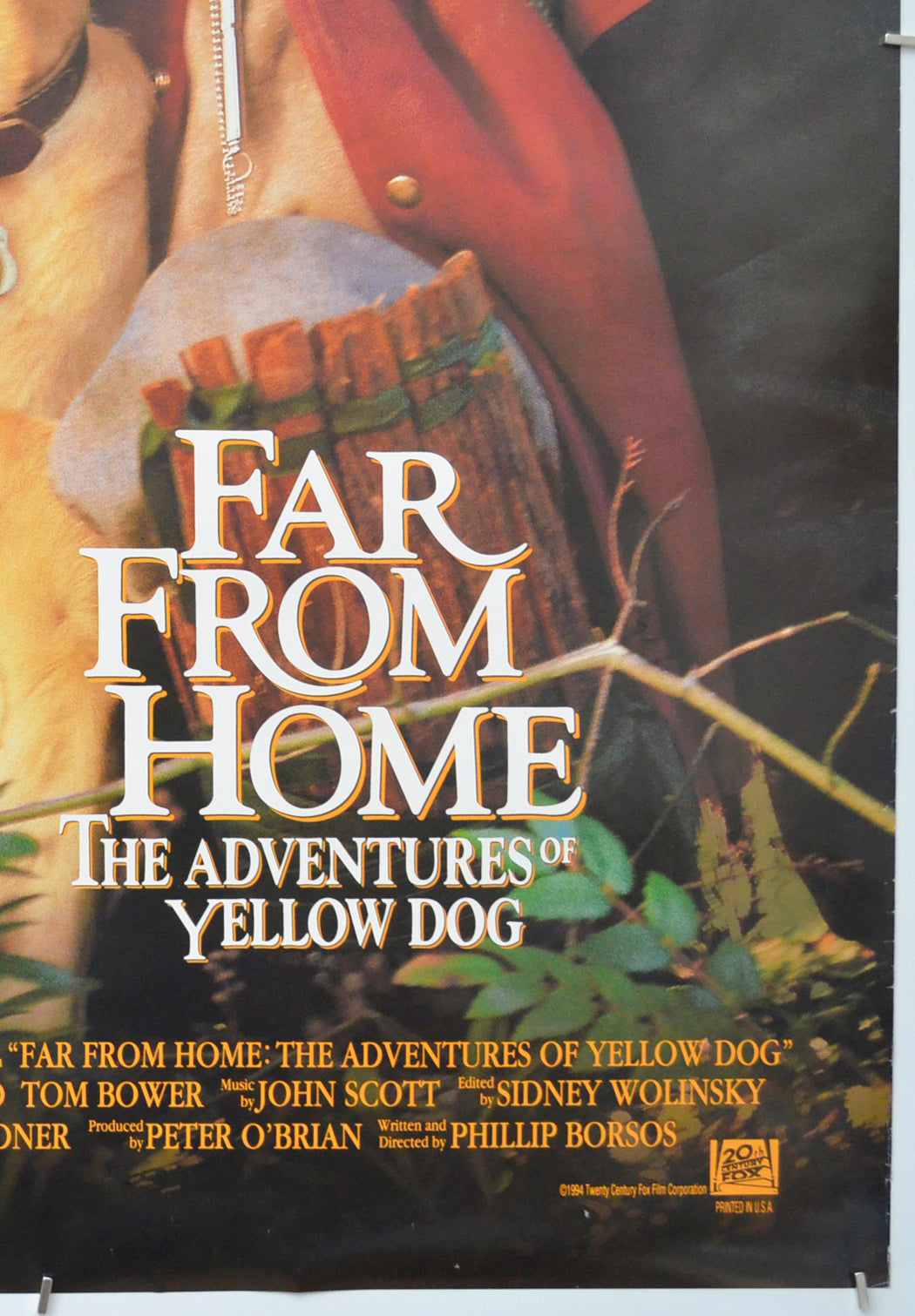 FAR FROM HOME - THE ADVENTURES OF YELLOW DOG (Bottom Right) Cinema One Sheet Movie Poster 