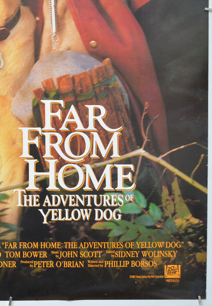 FAR FROM HOME - THE ADVENTURES OF YELLOW DOG (Bottom Right) Cinema One Sheet Movie Poster 