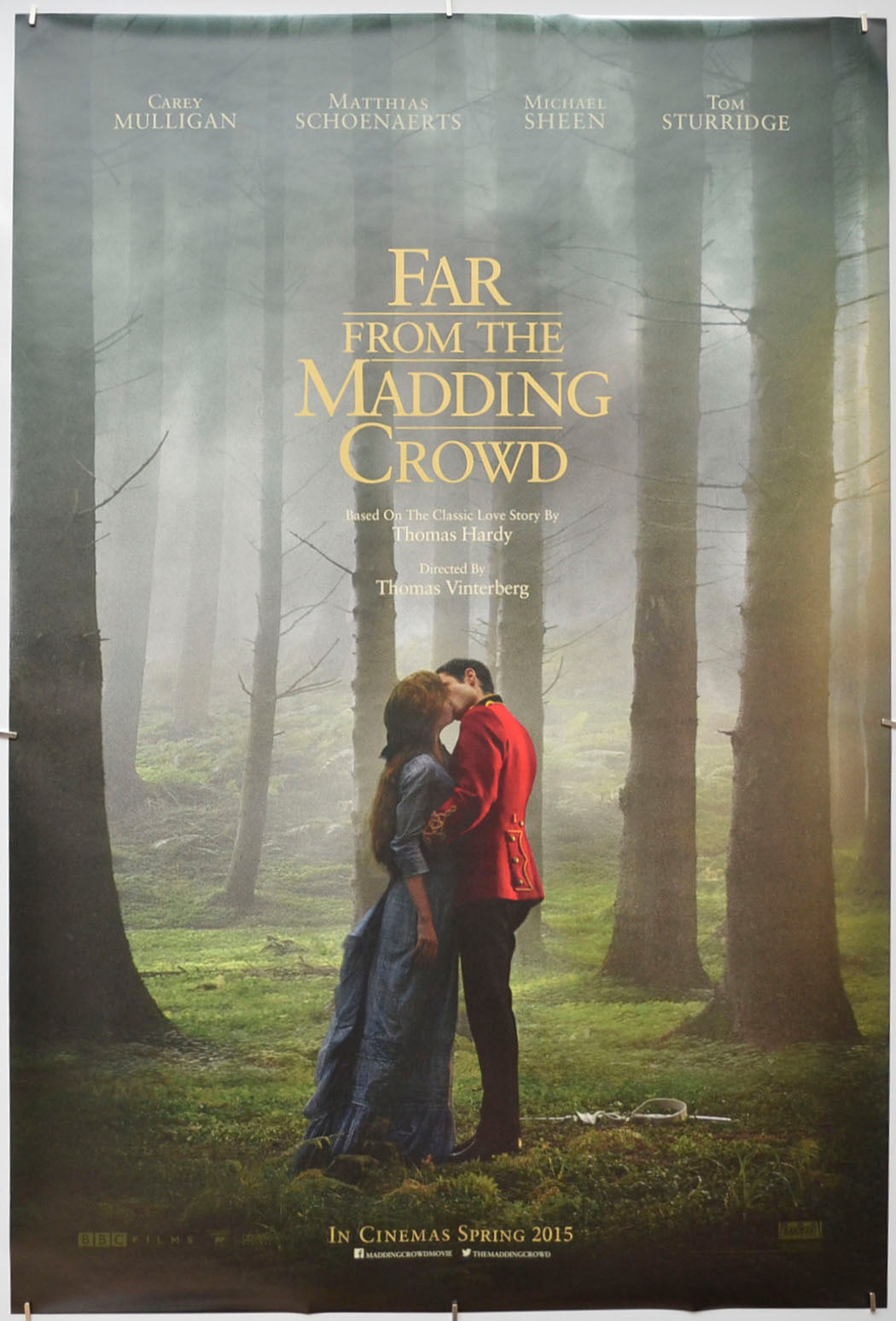 Far From The Madding Crowd (Teaser / Advance Version) Original One Sheet Poster - Film Poster - Movie Poster