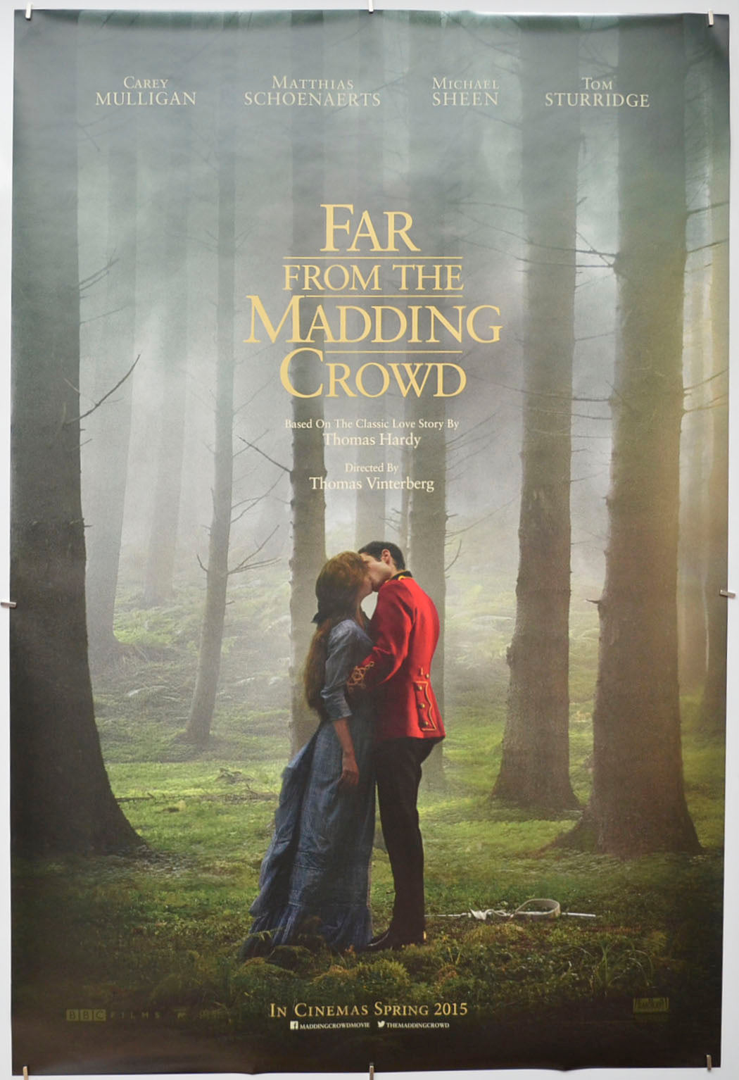 Far From The Madding Crowd (Teaser / Advance Version) Original One Sheet Poster - Film Poster - Movie Poster