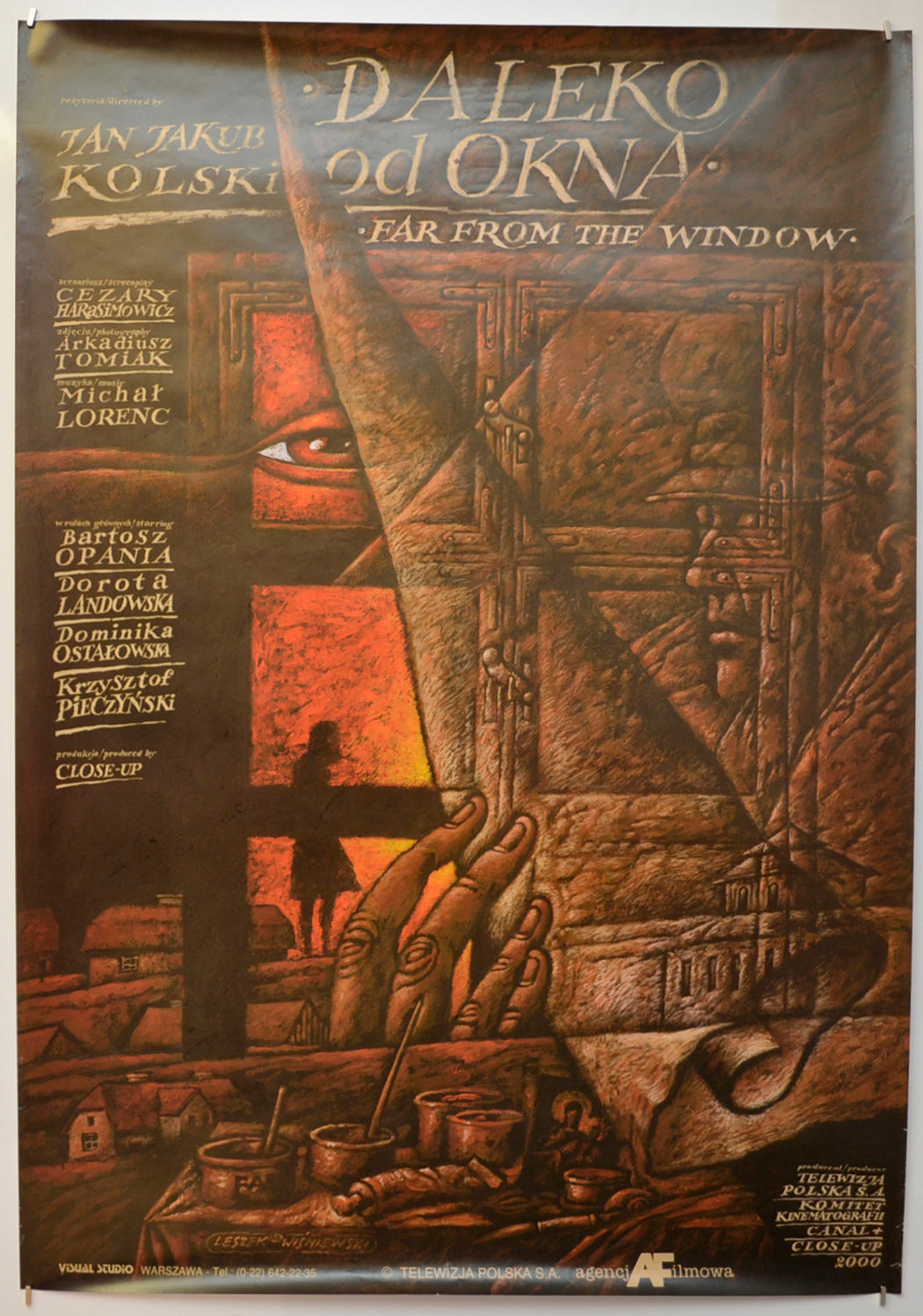 Far From The Window (a.k.a. Daleko od okna) Original One Sheet Poster - Film Poster - Movie Poster