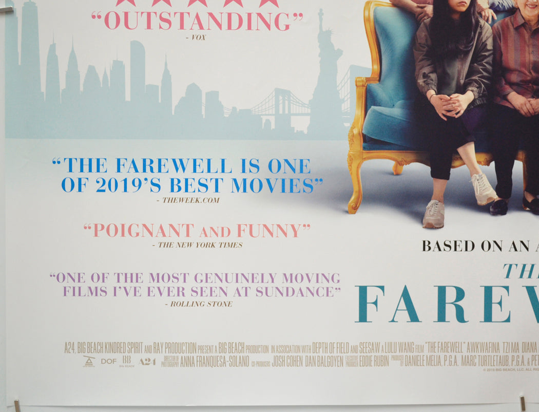 THE FAREWELL (Bottom Left) Cinema Quad Movie Poster 