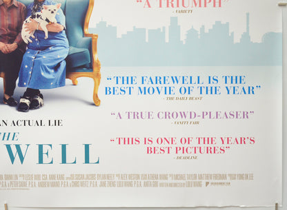 THE FAREWELL (Bottom Right) Cinema Quad Movie Poster 