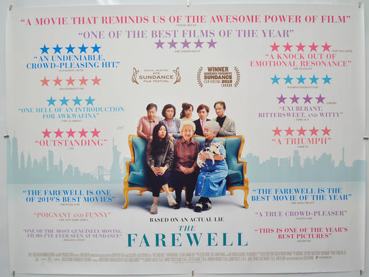 The Farewell - Original Quad Poster - Film Poster - Movie Poster