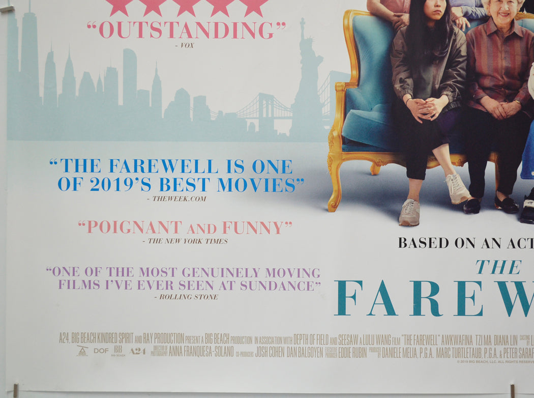 THE FAREWELL (Bottom Left) Cinema Quad Movie Poster 