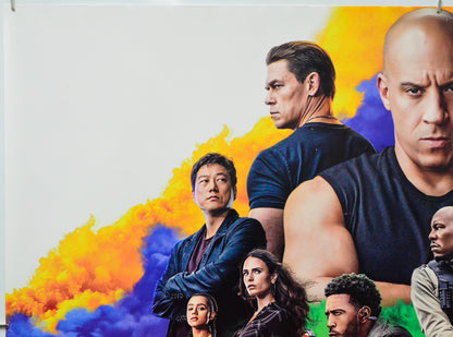 Fast And Furious 9 (Top Left) Cinema Quad Movie Poster 