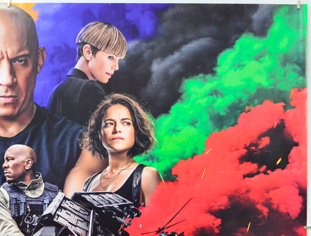 Fast And Furious 9 (Top Right) Cinema Quad Movie Poster 