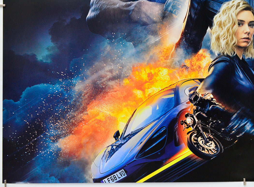 Fast and Furious: Hobbs and Shaw (Bottom Left) Cinema Quad Movie Poster 