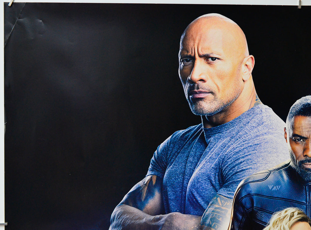 Fast and Furious: Hobbs and Shaw (Top Left) Cinema Quad Movie Poster 