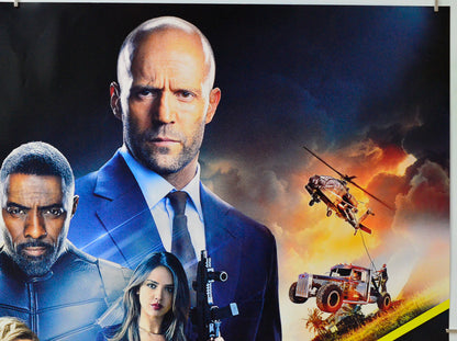 Fast and Furious: Hobbs and Shaw (Top Right) Cinema Quad Movie Poster 