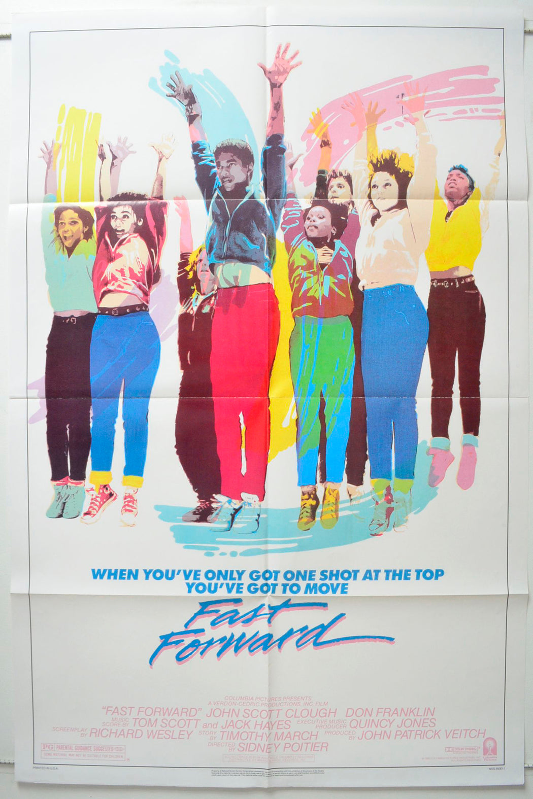 Fast Forward Original One Sheet Poster - Movie Poster