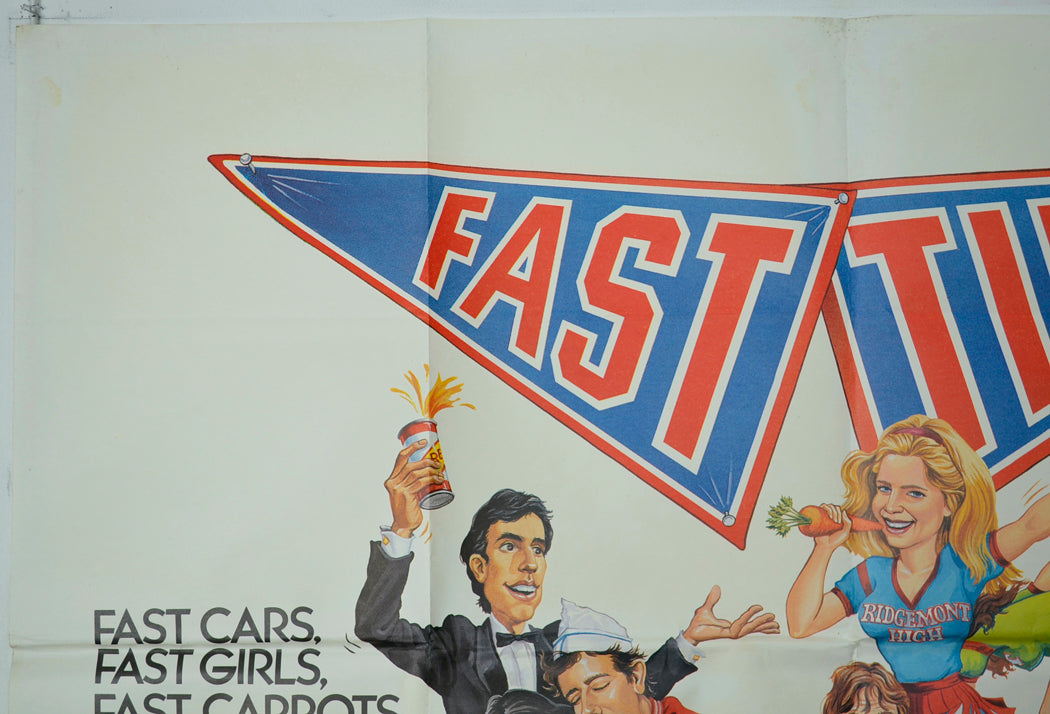 FAST TIMES AT RIDGEMONT HIGH (Top Left) Cinema Quad Movie Poster 