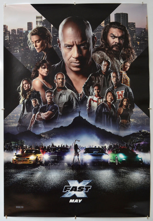 Fast X (Teaser / Advance Version) Original One Sheet Poster - Film Poster - Movie Poster 