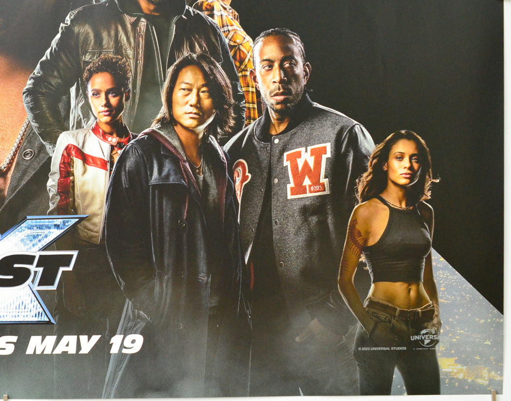 Fast X (Bottom Right) Cinema Quad Movie Poster 